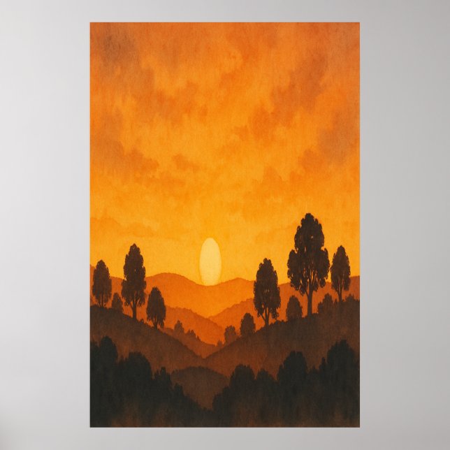 Verão 10, agosto Horizon, Impressão sazonal (Frente)