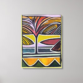 Verão da Nova Zelândia - Impressão de arte Canvas