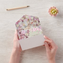 Verão de Arca Floral Cor-de-Rosa Amarelo