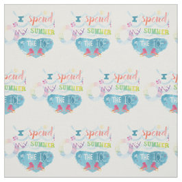 Verão do tecido do patinagem artística