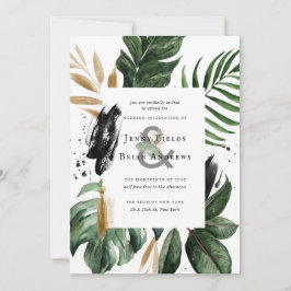 Verão Glamouroso Verdejante | Casamento Botânico B