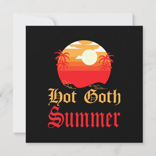 verão gótico quente (Frente)