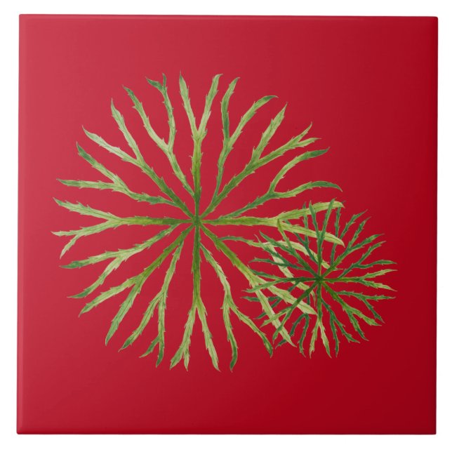 Verão Índio num Azulejo cerâmico (M) (Frente)