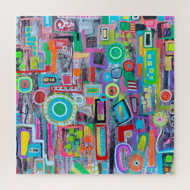 Verão na cidade 20 x 20 Quebra-cabeça (Vertical)