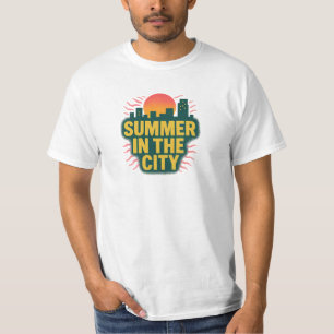 Verão Na Cidade De Design De Camisas