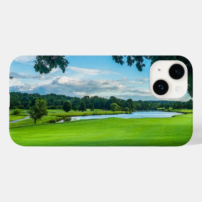 Verão No Curso De Golfe (Verso (horizontal))