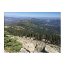 Verão no Monte Spokane, Arte acrílica de Washingto