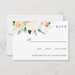 Verão passado, Orange Botaning WEDDING RSVP