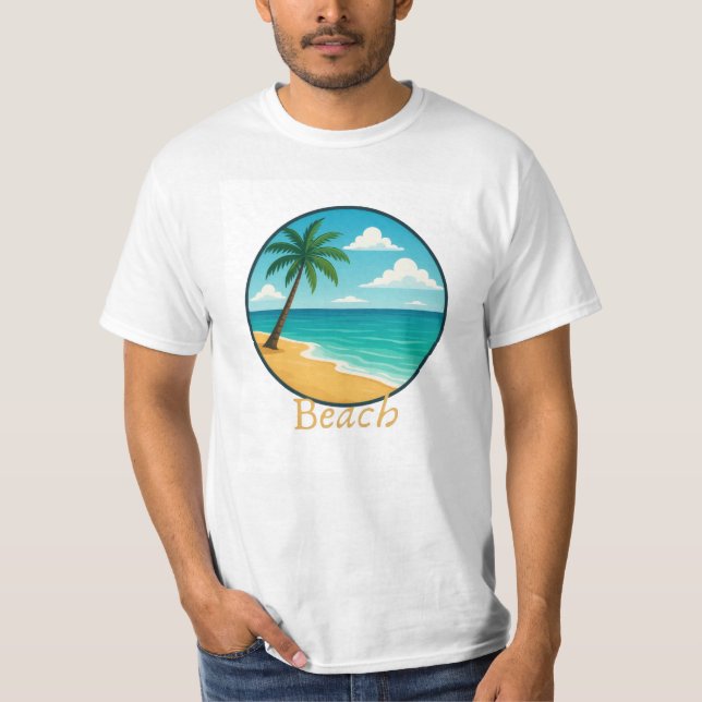 verão vibes T-shirt : Beach edition (Frente)