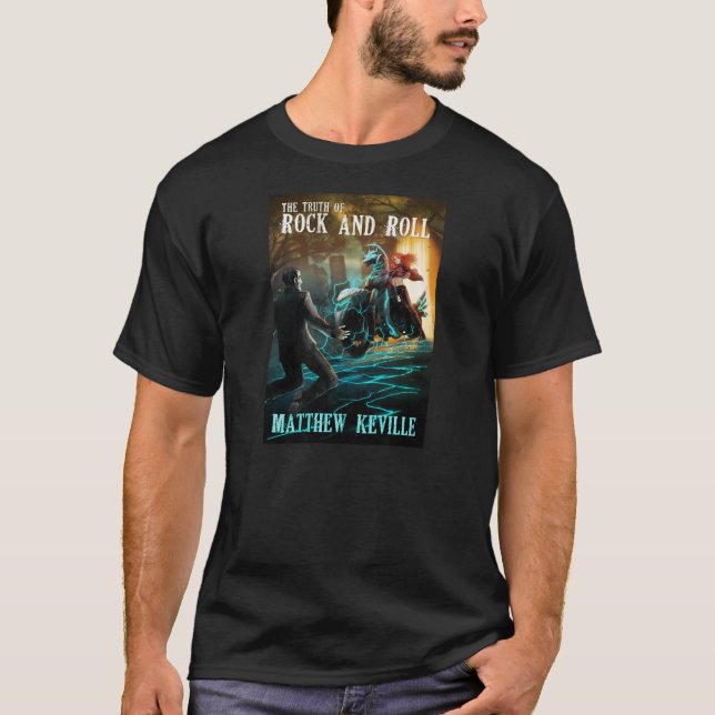 Verdade do t-shirt do rock and roll, homens (Frente)