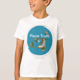 "Verdade plana equidistante Azimuthal." T-shirt
