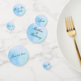 "Verdadeiro Amor Azul" Confetti
