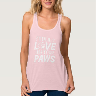 Verdadeiro Amor Tem Quatro Patas Camiseta Regata p