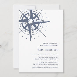 Verdadeiro Norte | Convite para Chás de fraldas Ná