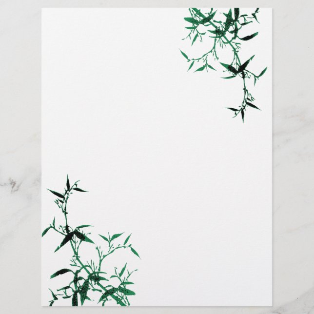 Verde Bamboo Letterhead (Frente)