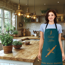 Verde da meia-noite com pino rolante de cobre e er