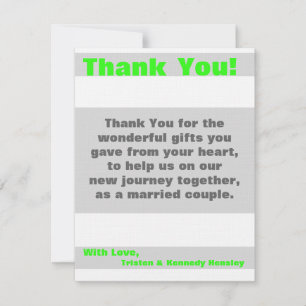 verde de néon moderno da listra dos cartões de