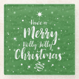 VERDE E BRANCO TÊM UM NATAL FELIZ DIZENDO