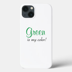 Verde é Minha Cor Dito de Garota Fofa 
