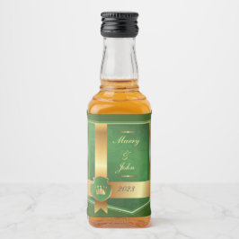 Verde elegante e ouro