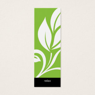 Verde floral da flor da folha corajosa dos termas