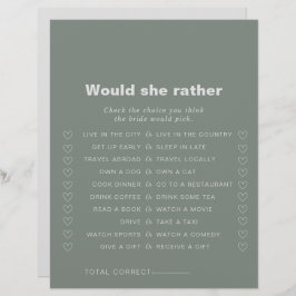 Verde Formal Ela Iria Jogar Chá de panela