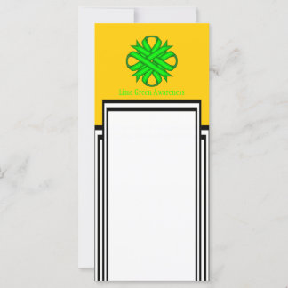 Verde limão Clover Ribbon por Kenneth Yoncich