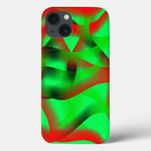Verde limão e ruivo vermelho, com sombra?