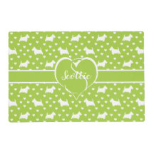 Verde limão escocês-escocês (Scottie Dogs)