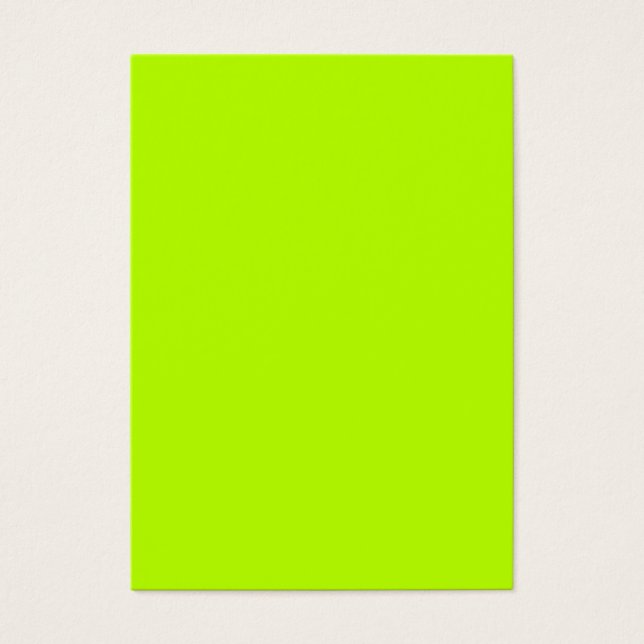 Verde limão fluorescente Amarelo Neon Personalizad (Frente)