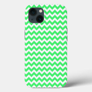 Verde limão Zig Zag Chevron