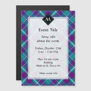 Verde marinho, Roxo e Tartan Azul