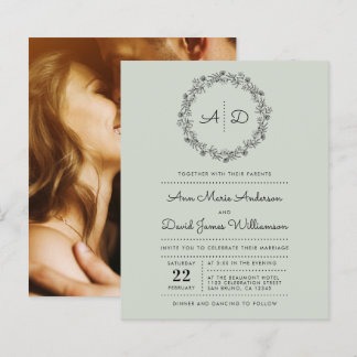 Verde | Orçamento Grinalda Floral País Casamento F