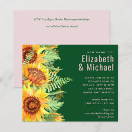 Verde Russo com Orçamento de Casamento de Girassói