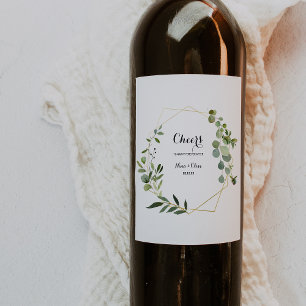 Verde tropical deixa rótulos de vinho casados