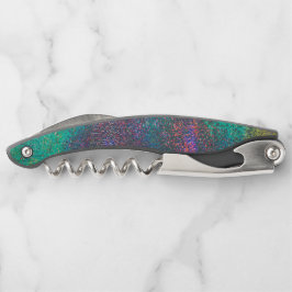 Verde vestido e envelhecido com tom ciano