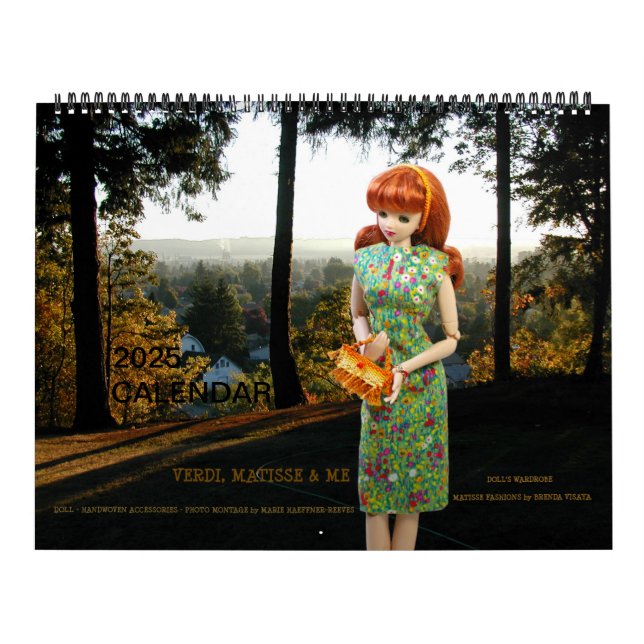 Verdi, Matisse e eu, Calendário 2025 (Capa)