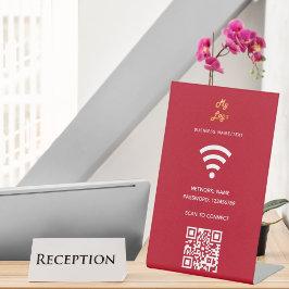 Verificação de código qr do logotipo empresarial R
