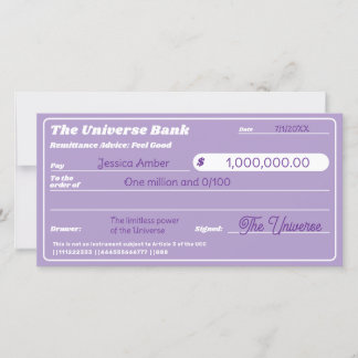 Verificação de Manifestação de Dinheiro Roxo