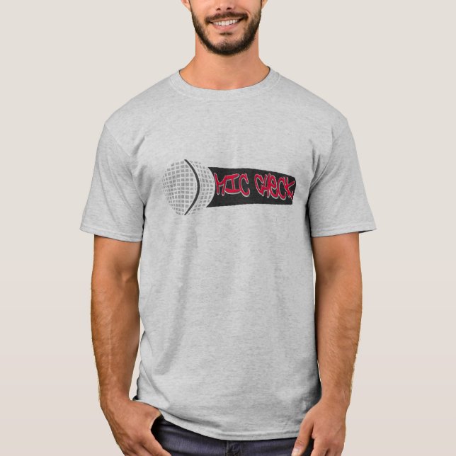 Verificação de microfone - Camisa (Frente)