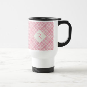 VERIFICAÇÃO DE PINK Caneca de viagem QUILT + Inici