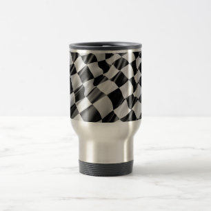 Verificada a caneca de viagem de aço inoxidável 