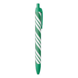 Vermelha Caneta verde do bastão de doces do Natal