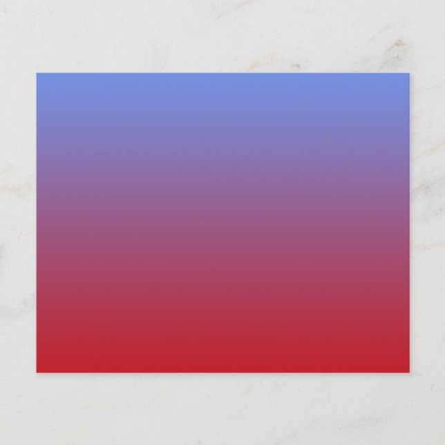 Vermelho a cores azuis, design simples. (Frente)