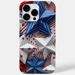 VERMELHO AZUL PATRIÓTICO EUA STARS