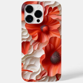 VERMELHO BRANCO 3-D OLHA FLORES DE ANEMONSTRAÇÃO D