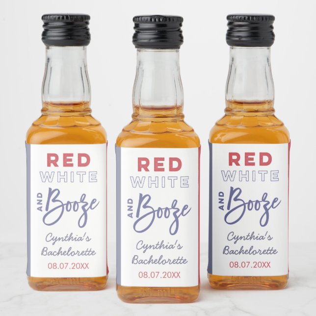 Vermelho Branco e Bebida Alcoólica EUA Favor de Fe (Garrafas)