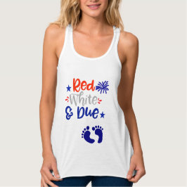 Vermelho Branco e Vencimento 4 de julho Camisa de 