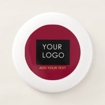 Vermelho brilhante Empresa personalizável adicione