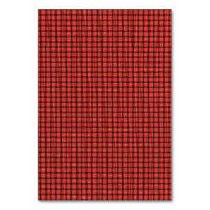 Vermelho como cartões de acesso de leitura persona